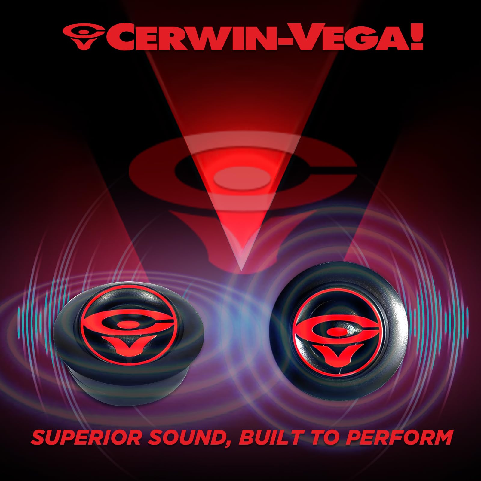 Amazon.co.jp: Cerwin VegaVT1 1インチシルクドームツイーター(ペア